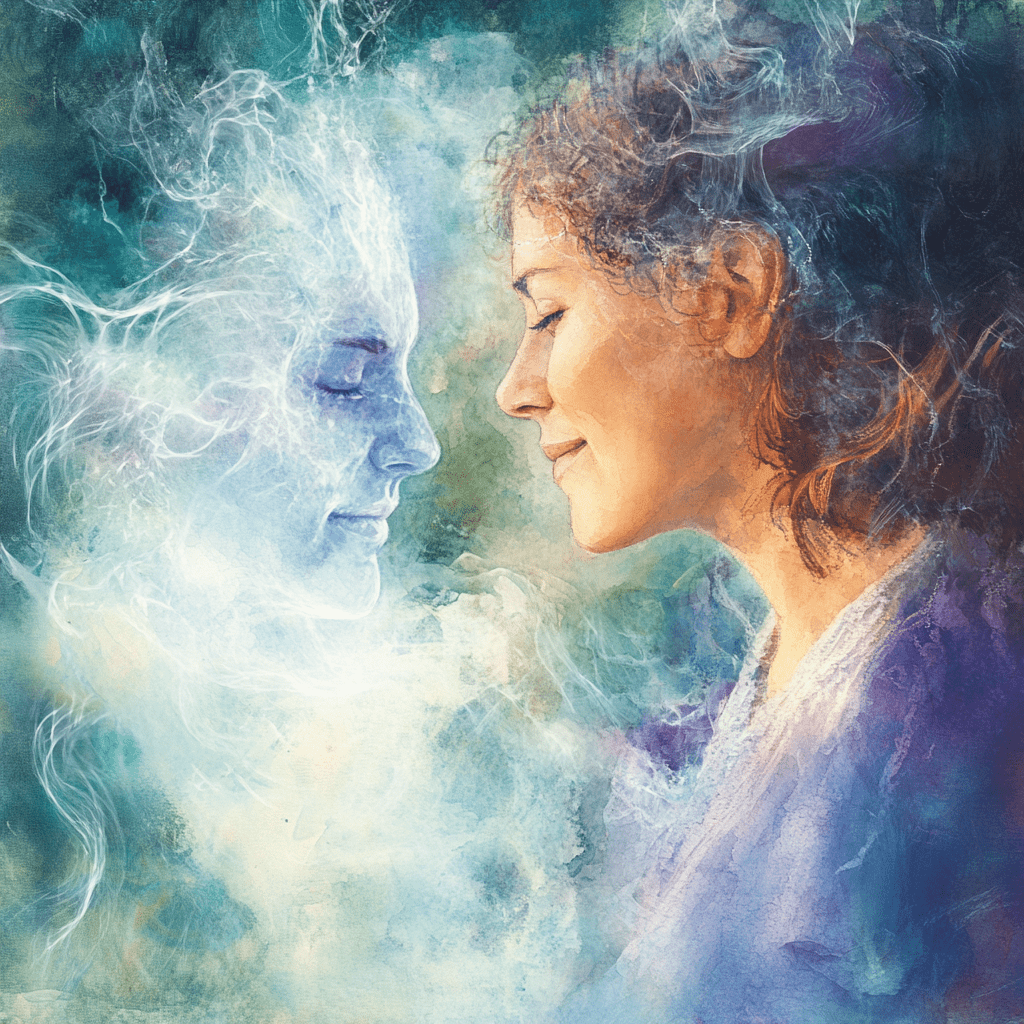 AI Meet spirit guide