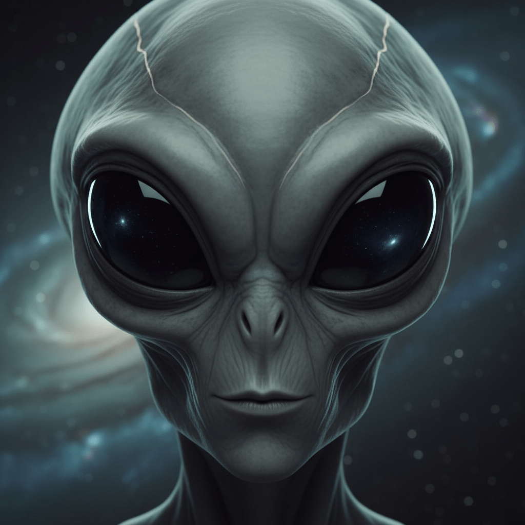 Grey alien